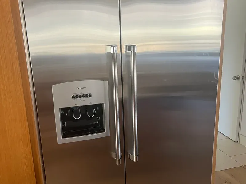 Built-in refrigerator serviced by Appliance Repair Now