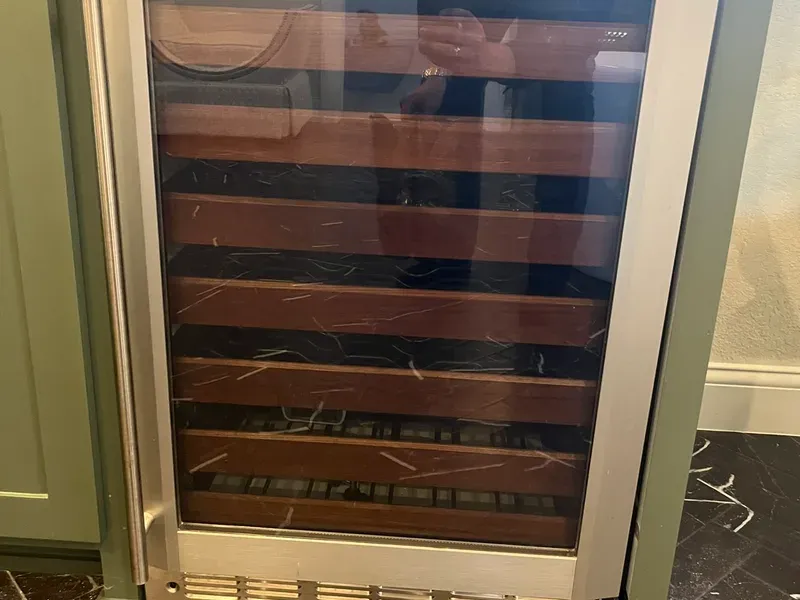 Built-in wine cooler serviced by Appliance Repair Now